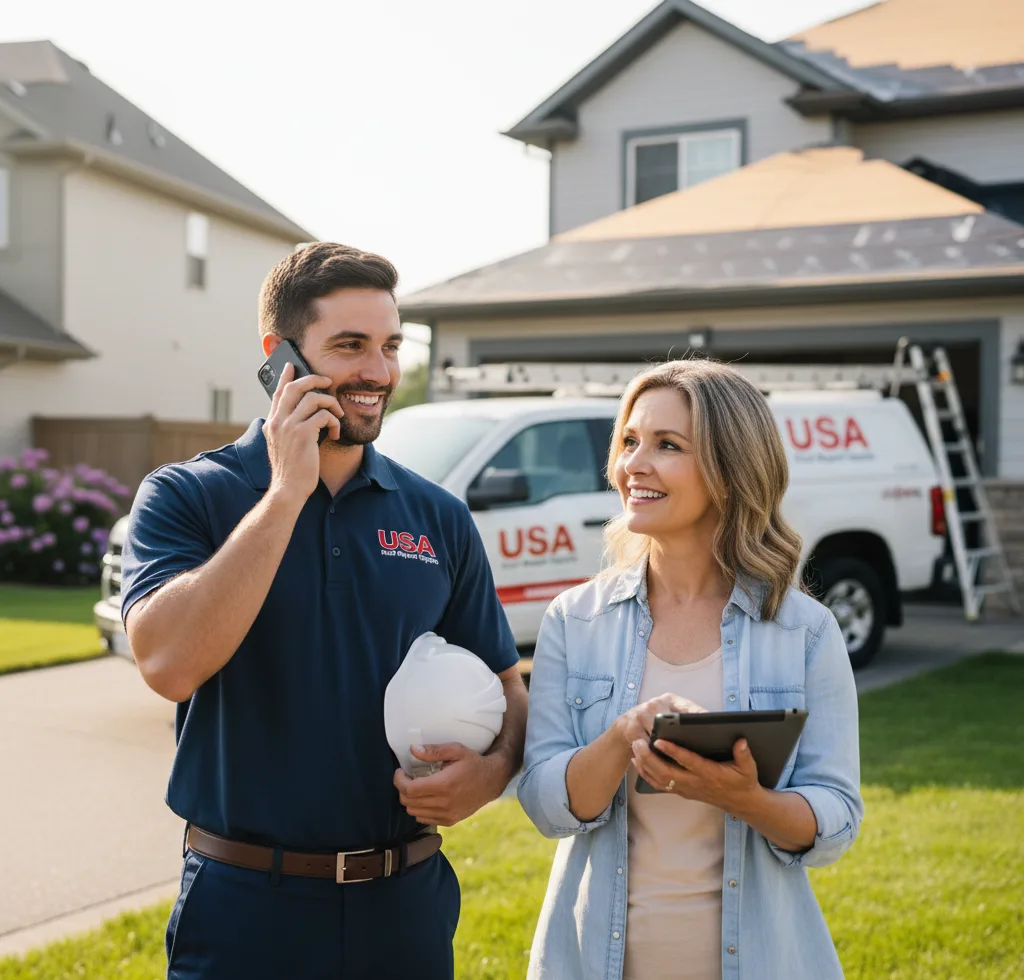 USA Roof Repair Experts customer support in Clear Brook